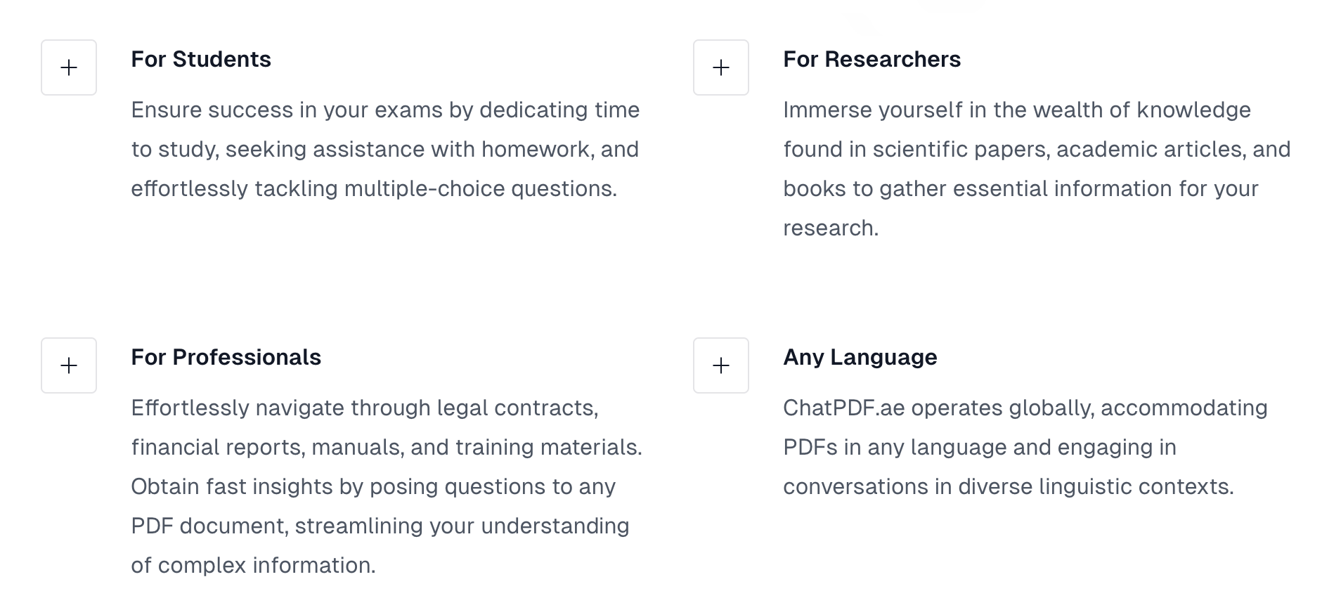 ChatPDF - chat with any PDF file for free